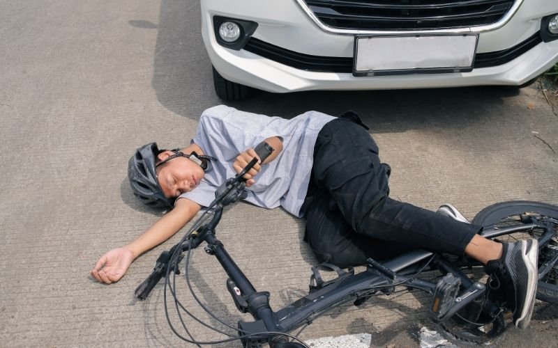 A cyclist’s recovery and compensation claim